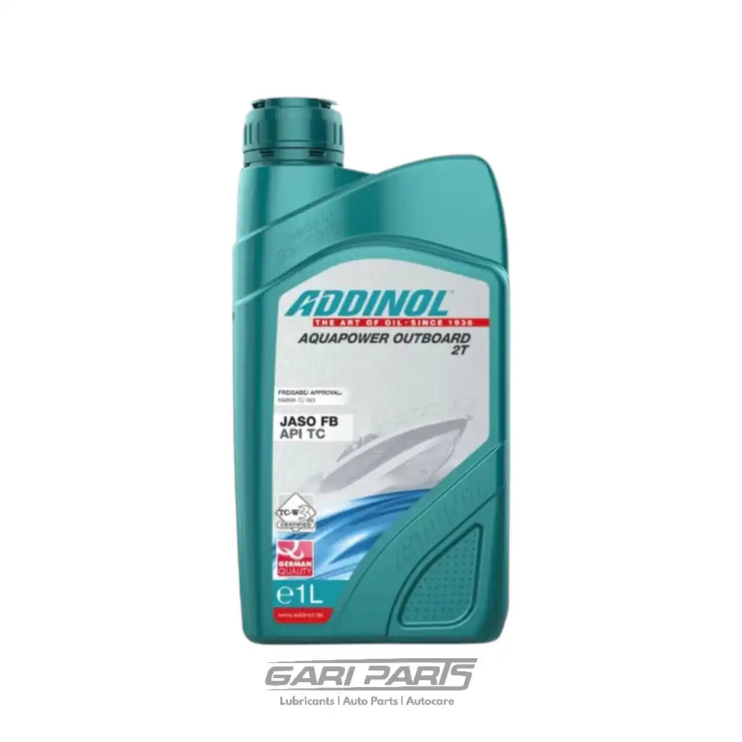 2T ADDINOL Aquapower Outboard 2 T TCW-3 API JASO FB OUTBOARD MARINE ENGINE MOTOR OIL GENUINE BUY FROM GARIPARTS