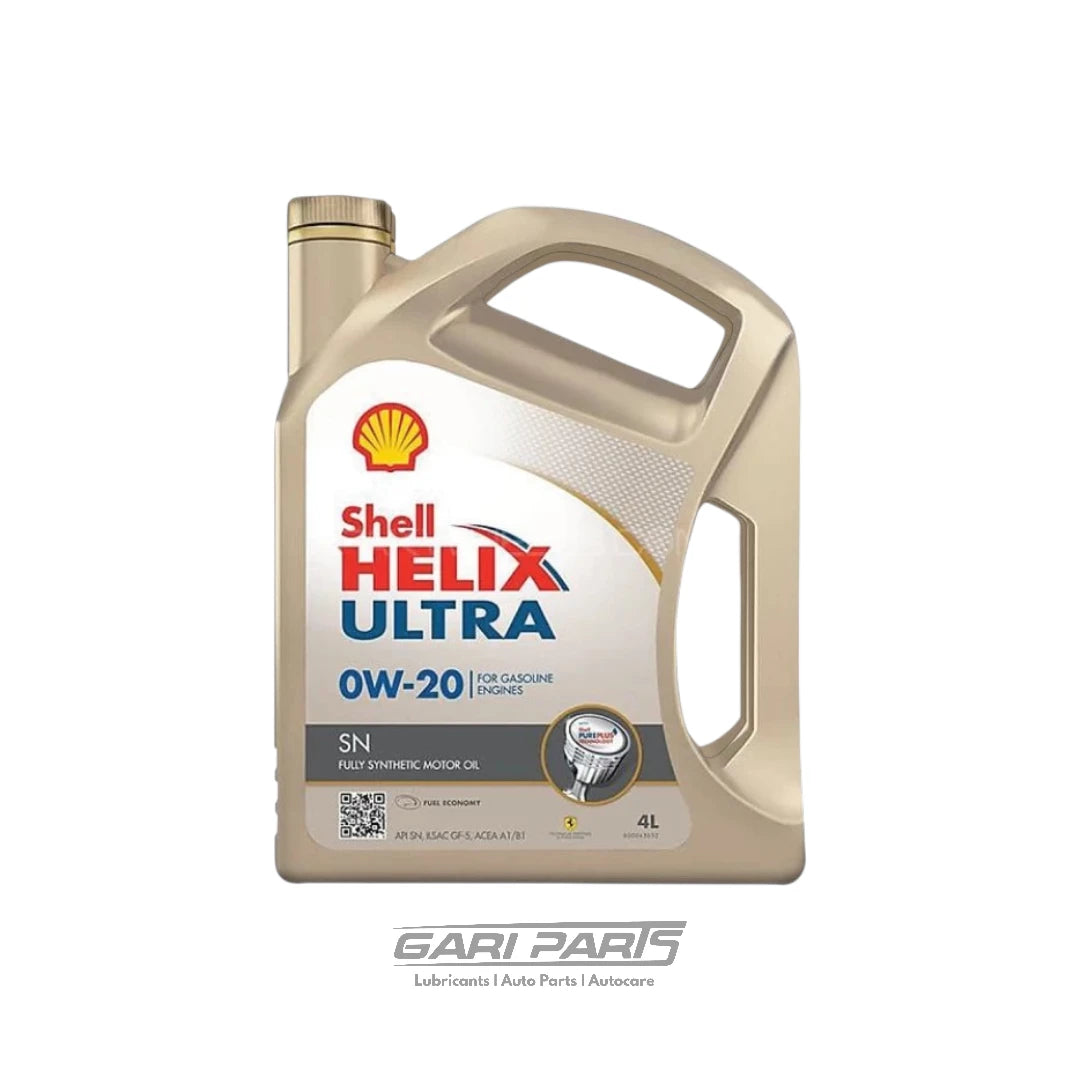 0W-20 Shell HELIX ULTRA SYNTHETIC API SN+ PETROL ENGINE MOTOR OIL GENUINE BUY FROM GARIPARTS