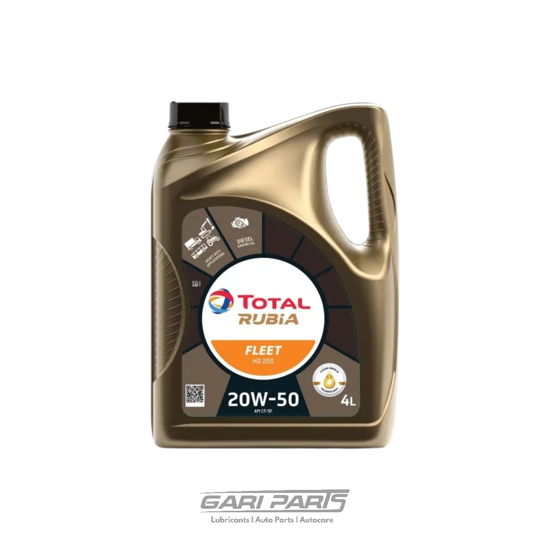 20W-50 TOTAL PARCO RUBIA D SAE CF/CD HD 200 API CF DIESEL ENGINE MOTOR OIL GENUINE BUY FROM GARIPARTS