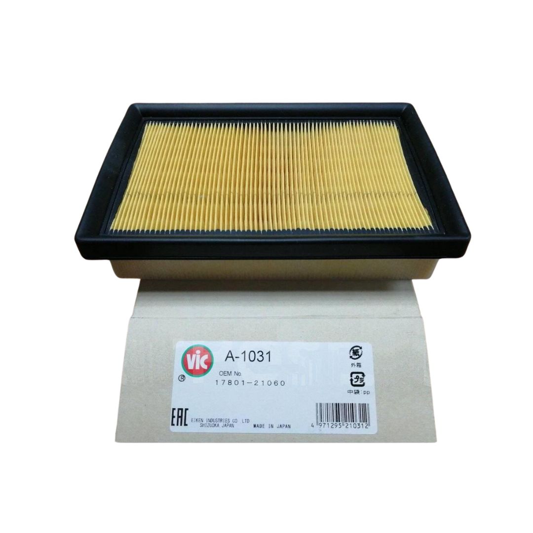 TOYOTA AQUA AIR FILTER VIC A-1031 MADE IN JAPAN