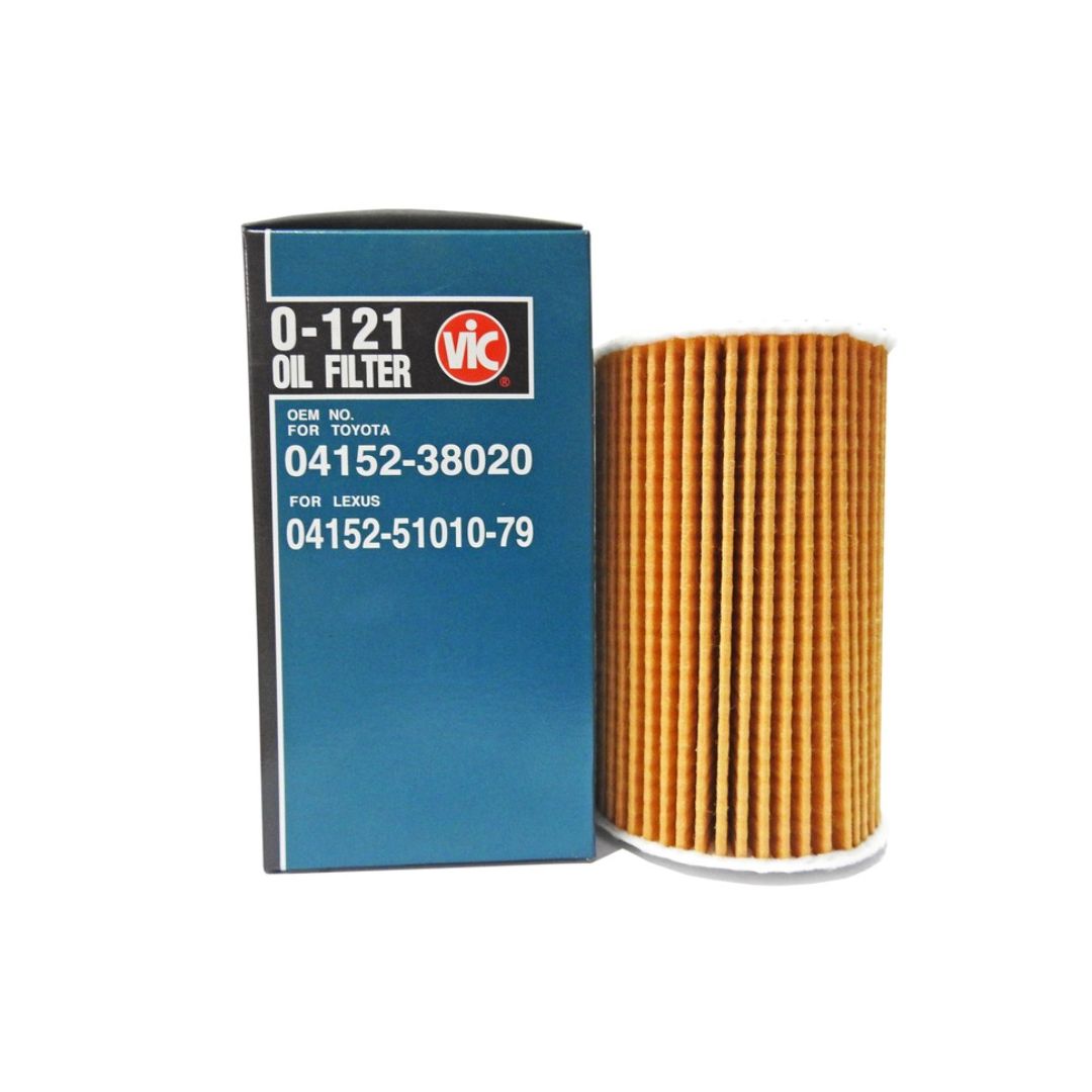 TOYOTA LAND CRUISER OIL FILTER VIC MADE IN JAPAN O-121