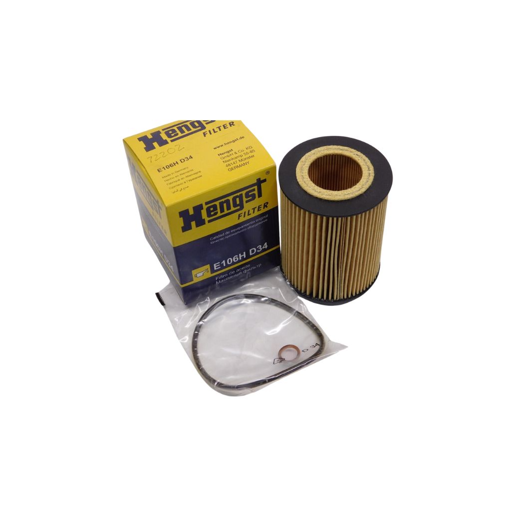 BMW SERIES 3 2.5L ,320 OIL FILTER HENGST E-106HD34
