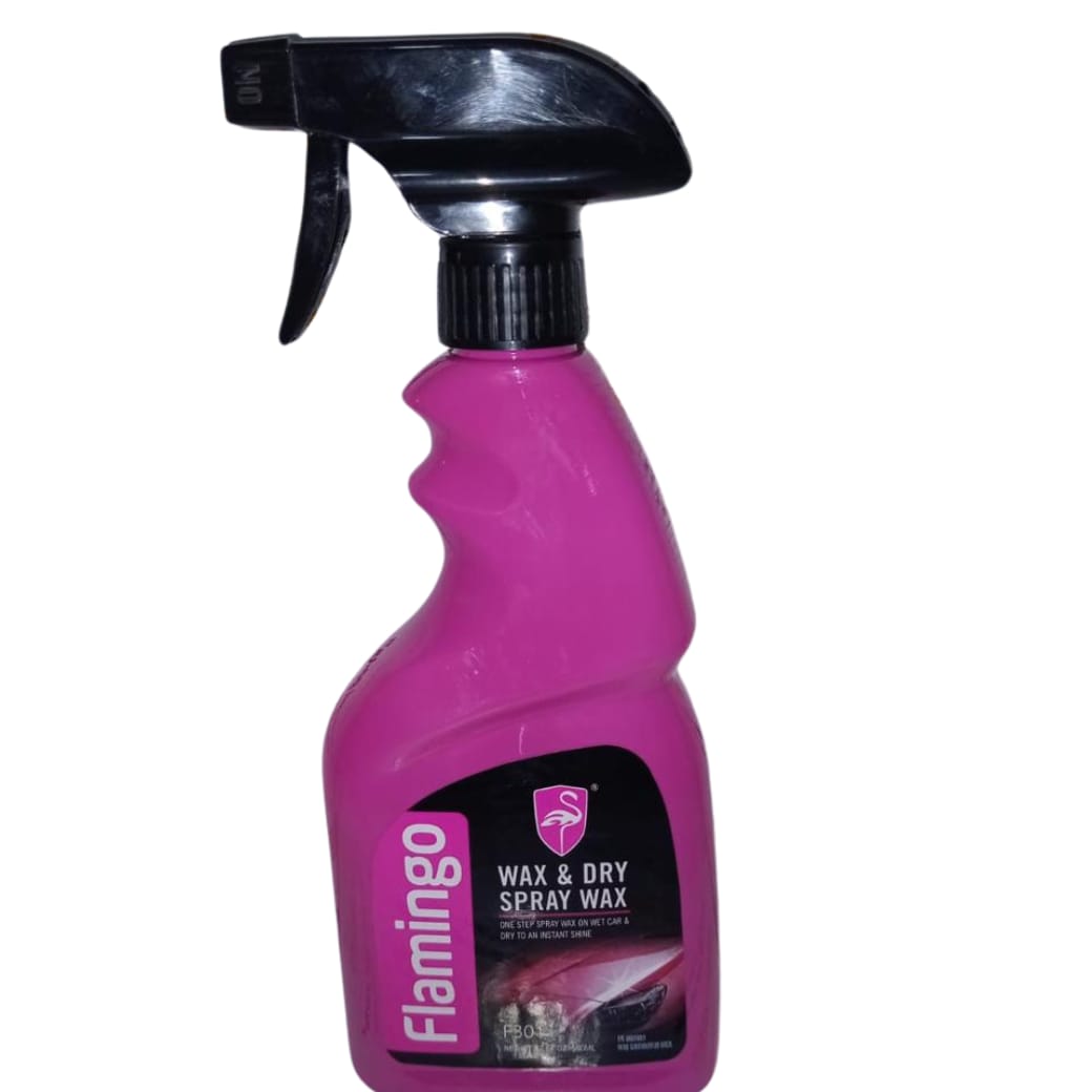 WAX & DRY SPRAY WAX 500ML FLAMINGO Exterior Care 0.5 size