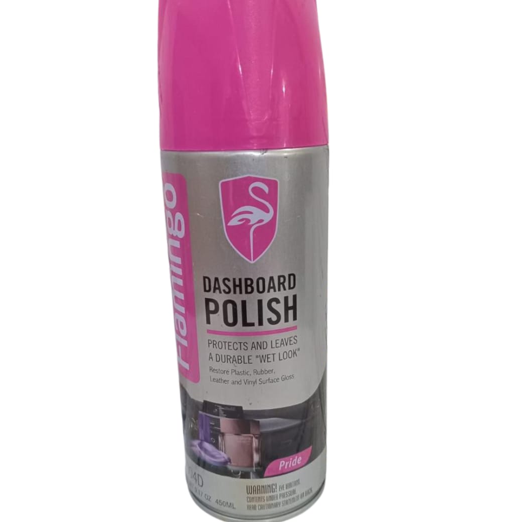 DASHBOARD POLISH 450ML FLAMINGO Interior Care 0.45 size