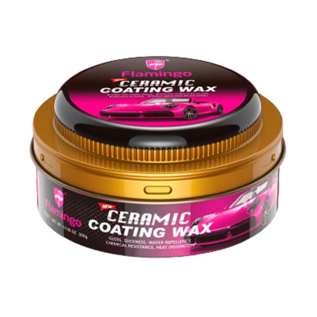 CERAMIC COATING WAX 300GM (NEW) FLAMINGO Exterior Care 0.3 size