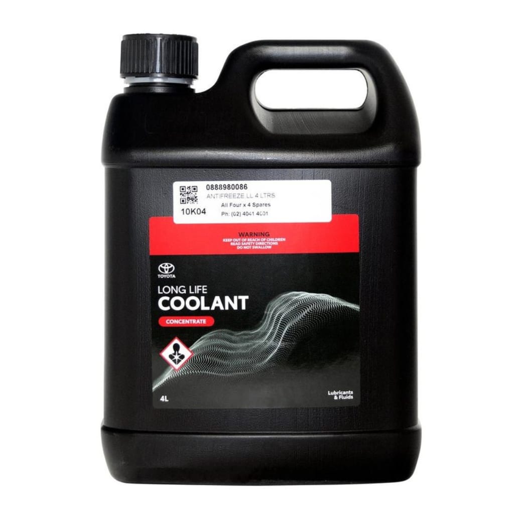 TOYOTA GENIUNE COOLANT FACTORY RED FLUID 4 liter