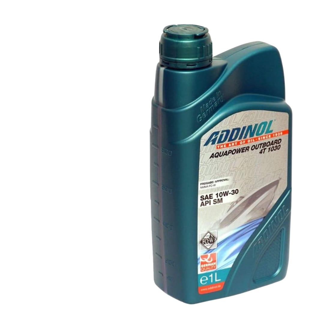 ADDINOL 10W-30 Aquapower Outboard 4 T 10W-30 FC-W SM OUTBOARD MARINE ENGINE MOTOR OIL 1 LITRE