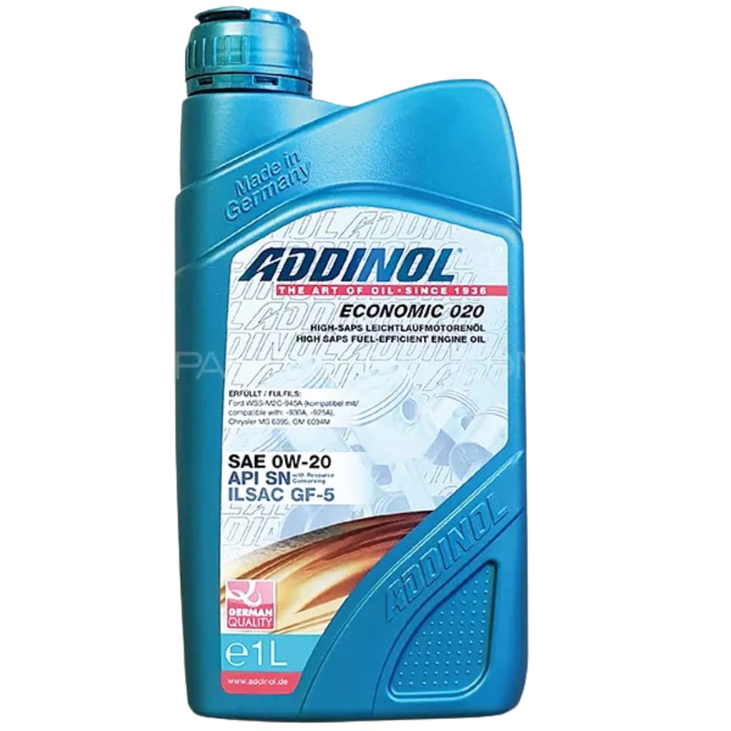 ADDINOL 0W-20 Economic 0W-20 SNP/ RC SP PETROL ENGINE MOTOR OIL 1 LITRE