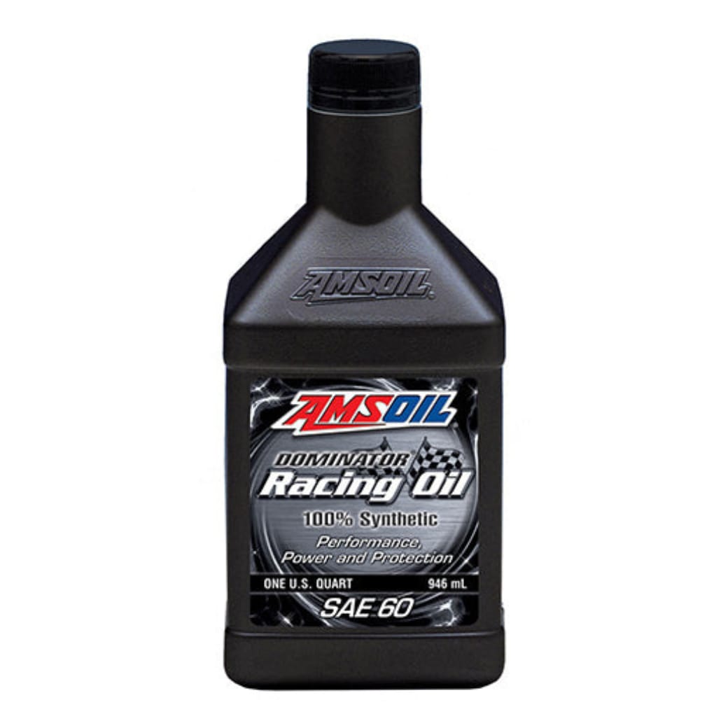 AMSOIL SAE 60 DOMINATOR RACING OIL SAE 60 ULTRA PERFORMANCE BIKE ENGINE MOTOR OIL 1 LITRE
