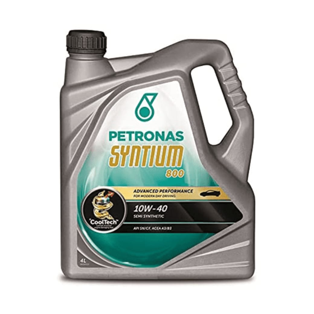 PETRONAS 10W-40 SYNTIUM 800 10W-40 ME FOUR WHEELERS GASOLINE ENGINE OIL SYNTHETIC API SN SN PETROL ENGINE MOTOR OIL 4 LITRE