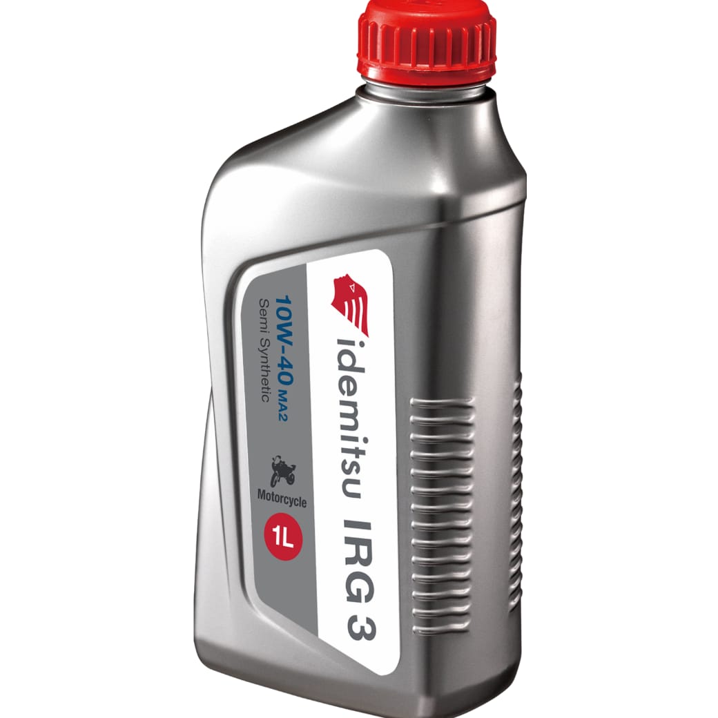 Idemitsu 10W-40 IRG3 IDEMITSU RIDERS GASOLINE ENGINE OIL MA2 N/A BIKE ENGINE MOTOR OIL 1 LITRE