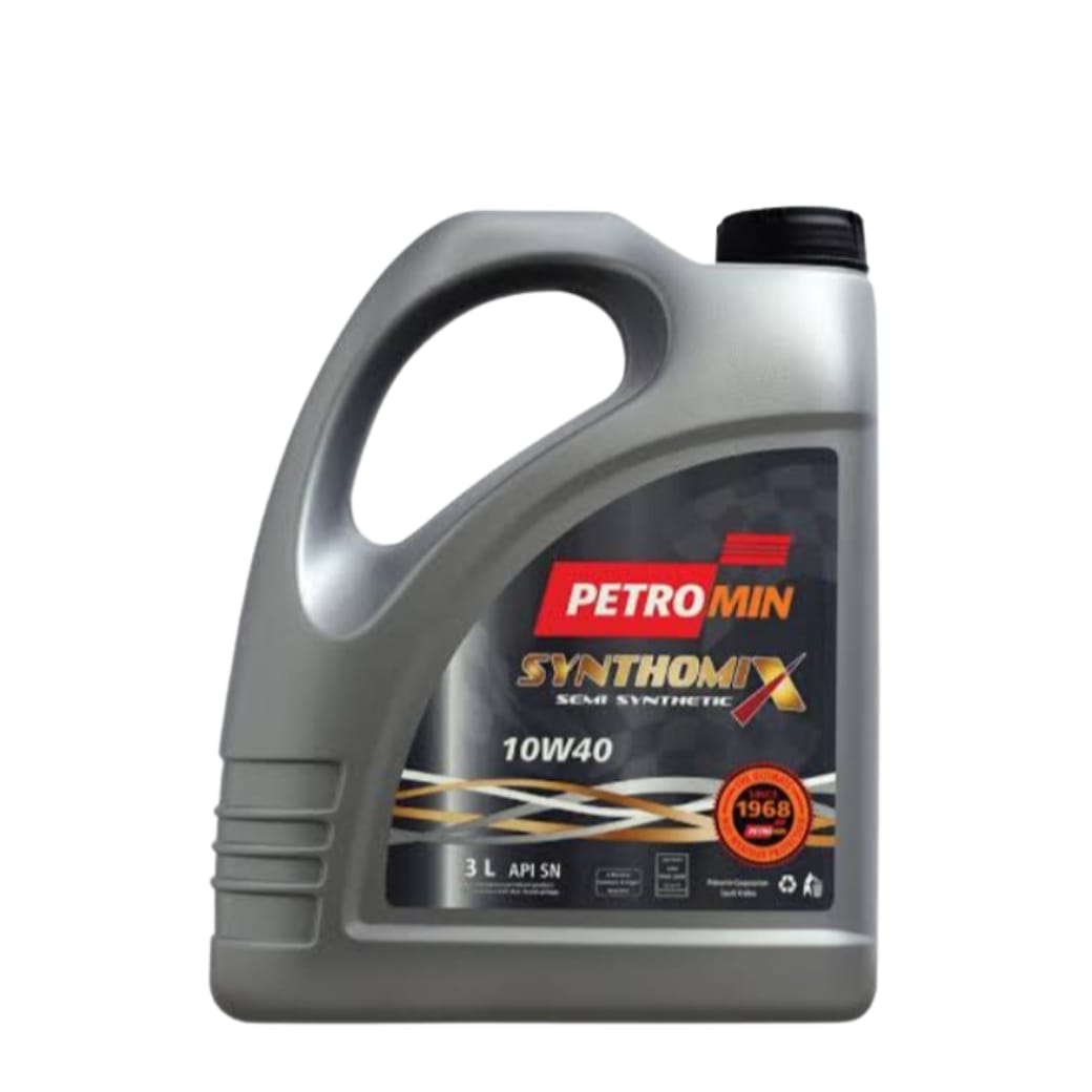PETROMIN 10W-40 SYNTHOMIX 10W-40 SN SN PETROL ENGINE MOTOR OIL