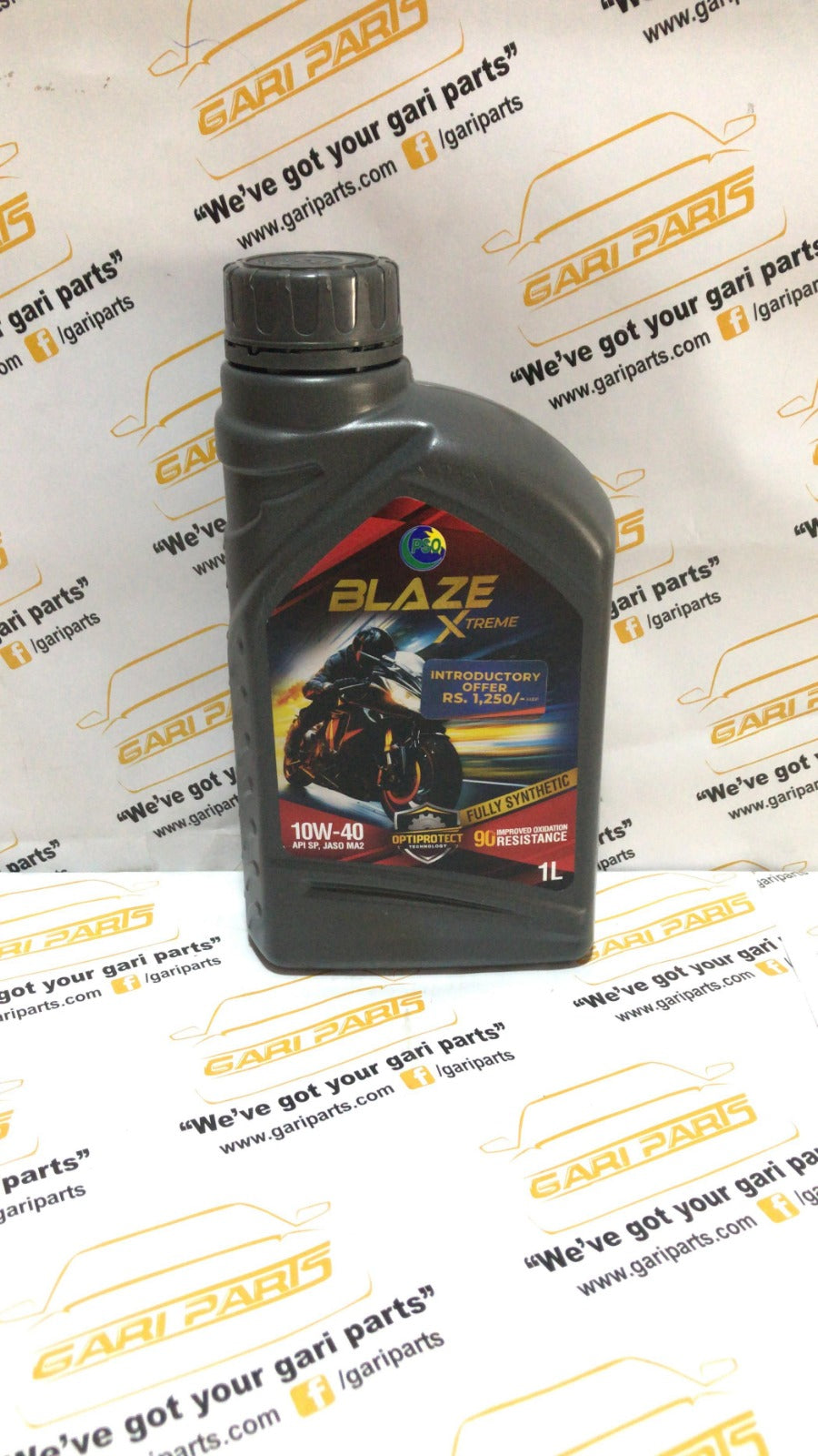 10W-40 SP PSO Blaze Xtreme Bike Motorcycle Engine Oil JASO MA2 Fully Synthetic