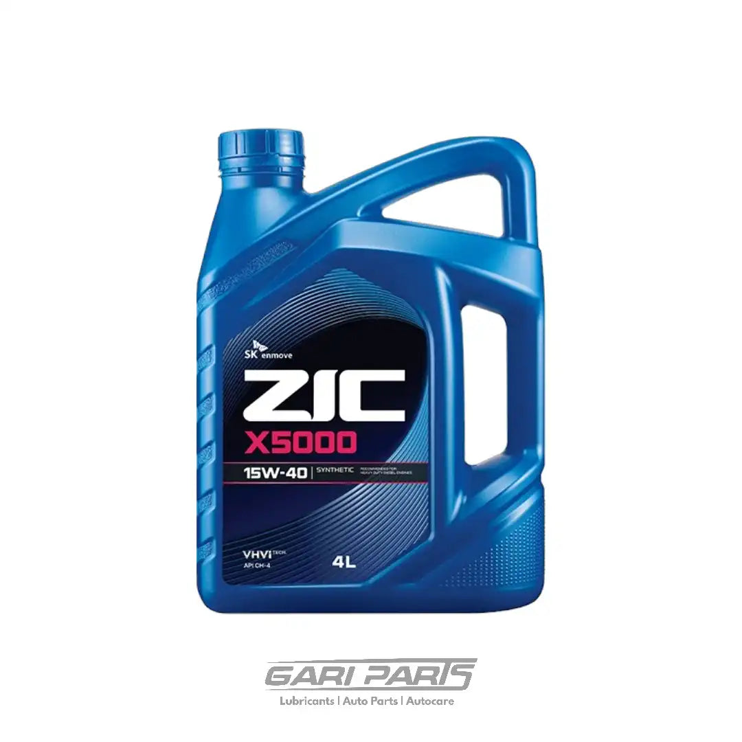 15W-40 ZIC X5000 DIESEL API CI-4 DIESEL ENGINE MOTOR OIL GENUINE BUY FROM GARIPARTS