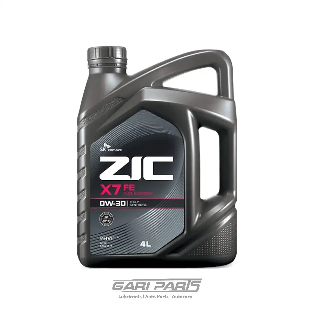 0W-30 ZIC X7 FE ILSAC GF6 API SP PETROL ENGINE MOTOR OIL GENUINE BUY FROM GARIPARTS