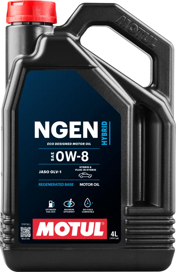 MOTUL 0W-8 8100 ESTER SERIES (PCMO) HYBRID 0W8 SP SP PETROL ENGINE MOTOR OIL 1 LITRE
