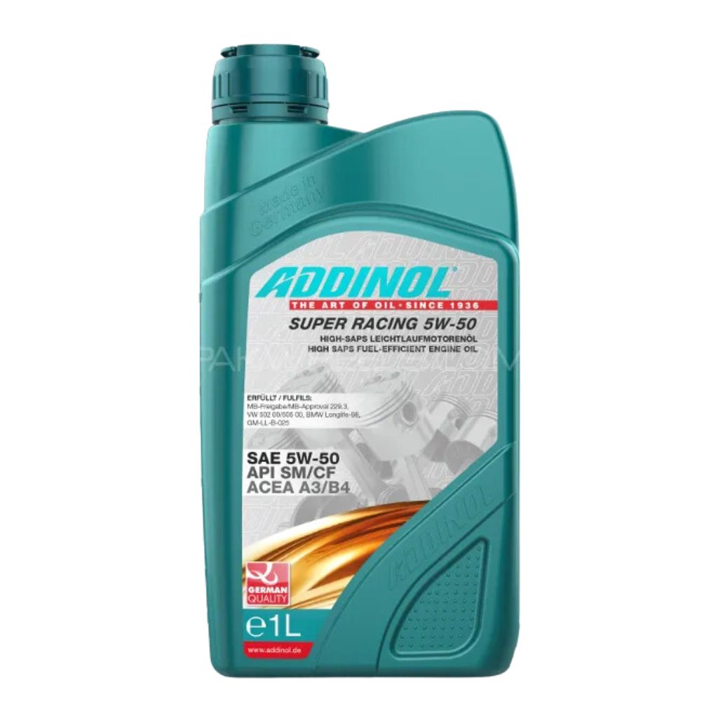 ADDINOL 5W-50 Super Racing 5W-50 ACEA A3 / B4 SM / CF SM PETROL ENGINE MOTOR OIL