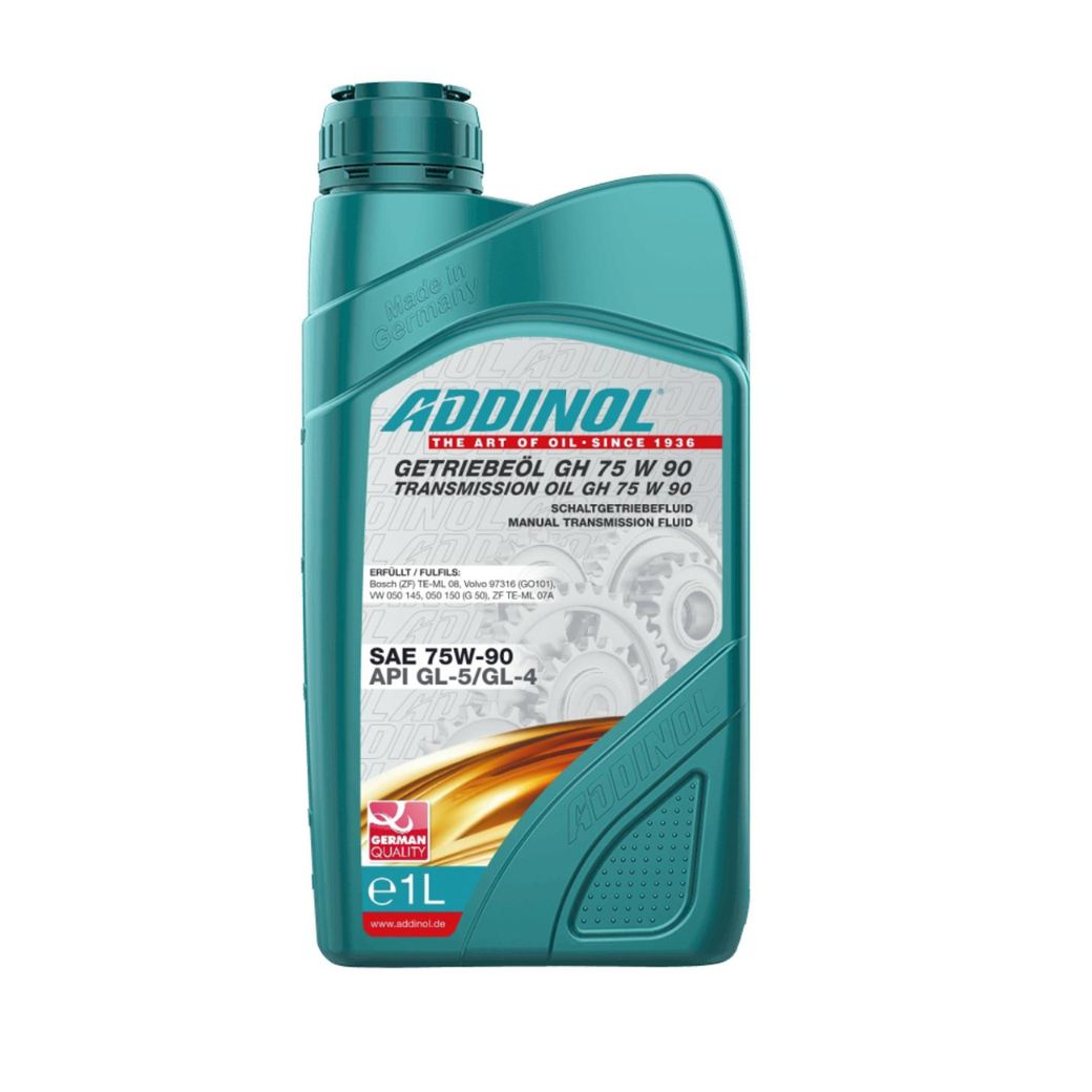 ADDINOL 75W-90 Transmission Oil GH 75W-90. (Fully Synthetic) GL-5 1