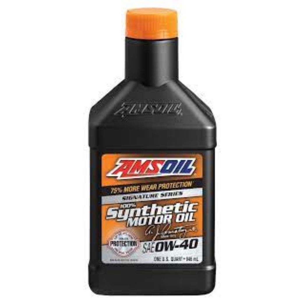 AMSOIL 0W-40 Signature Series 0W-40 Synthetic Motor Oil SP SP PETROL ENGINE MOTOR OIL