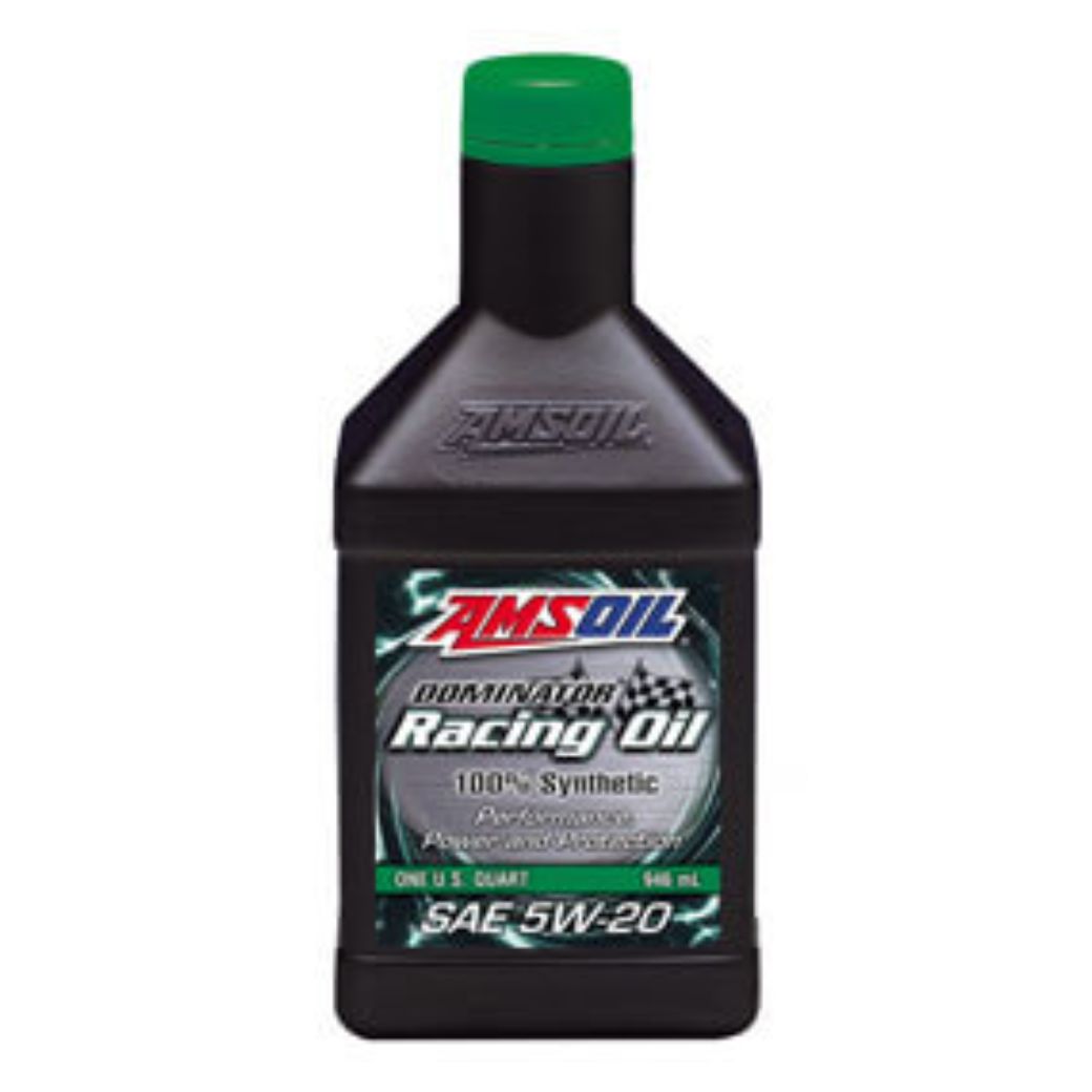 AMSOIL 5W-20 DOMINATOR RACING OIL 5W-20 ULTRA PERFORMANCE BIKE ENGINE MOTOR OIL