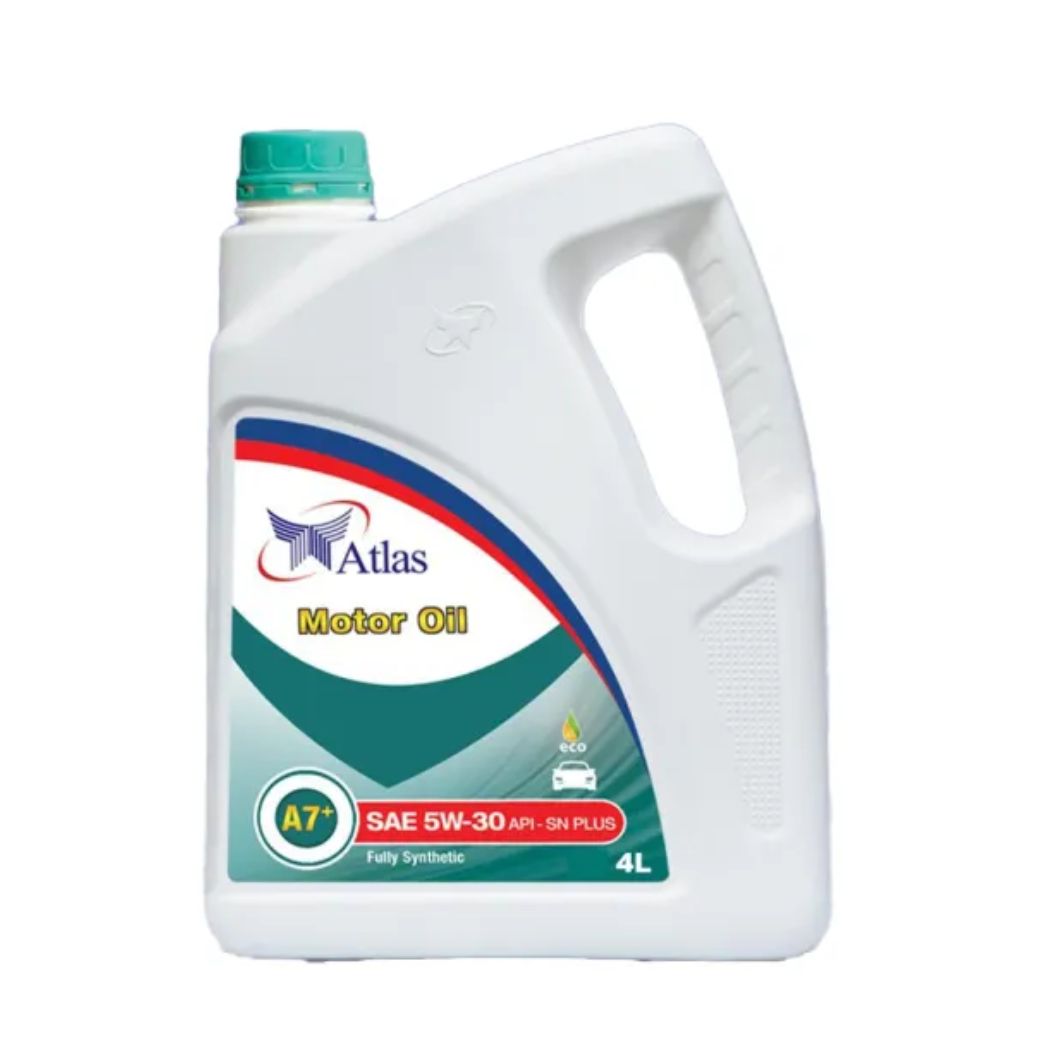 ATLAS 5W-30 MOTOR ENGINE OIL SAE 5W-30 API SN PLUS SN+ PETROL ENGINE MOTOR OIL 4 LITRE