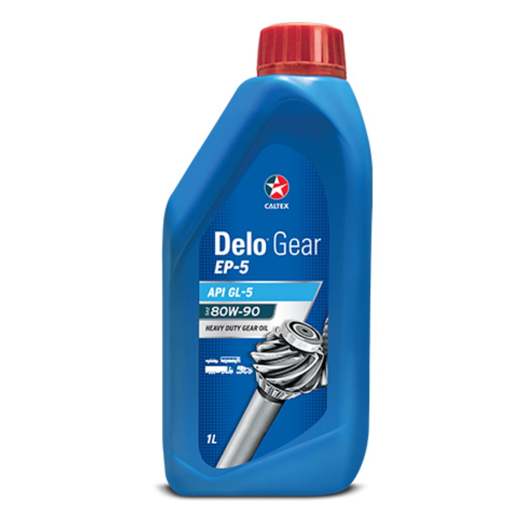 CALTEX HDG-80-1LT 80W-90 Delo Gear EP-5 SAE 80W-90 GL5 1