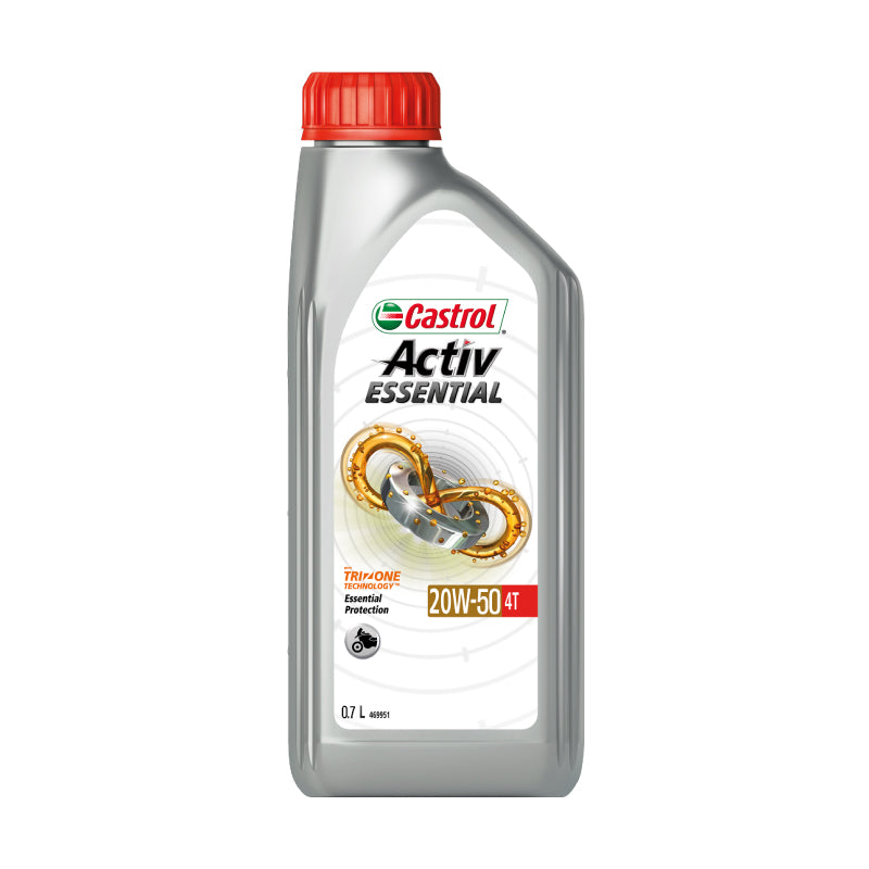 CASTROL 20W-50 ACTIVE 4T SAE 20W-50 SG/MA2 SG / JASO MA-2 BIKE ENGINE MOTOR OIL