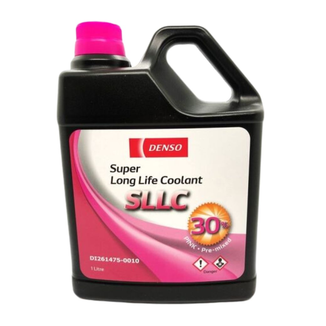 DENSO DI261475-0010-1L COOLANT-PINK SUPER LONG LIFE COOLAN SLLC (PINK) 1