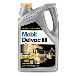 Mobil 1 IMPORTED 5W-40 DELVAC 1 (5W-40 CI-4/SL) CI-4 DIESEL ENGINE MOTOR OIL