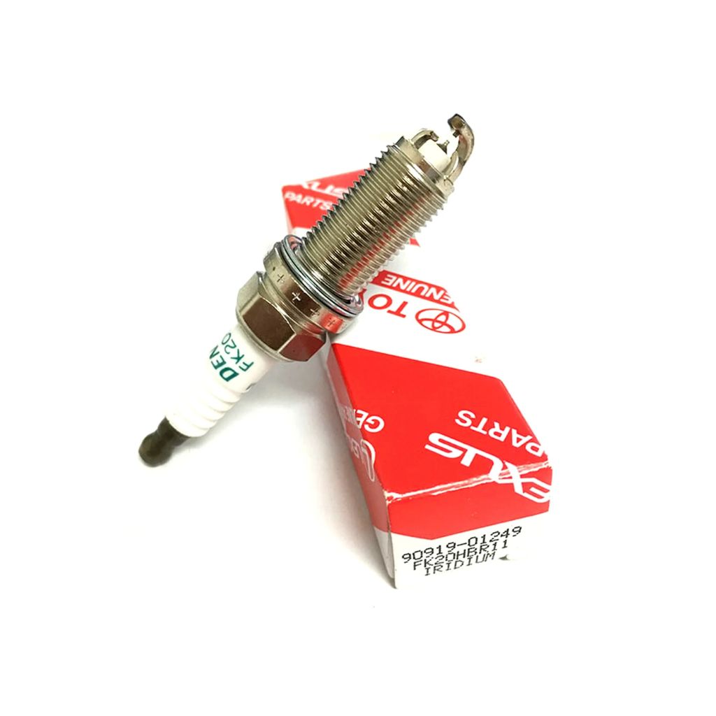 TOYOTA GENUINE IRIDIUM SPARK PLUG 90919-01247 ESTIMA , RX350 , ALPHARD , HARRIER , MARK X , FK20HR11 1 PEC
