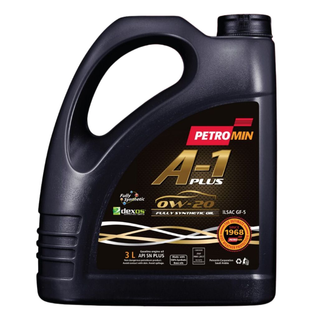 PETROMIN 0W-20 A1 PLUS 0W-20 SN+ SN+ PETROL ENGINE MOTOR OIL 4 litre