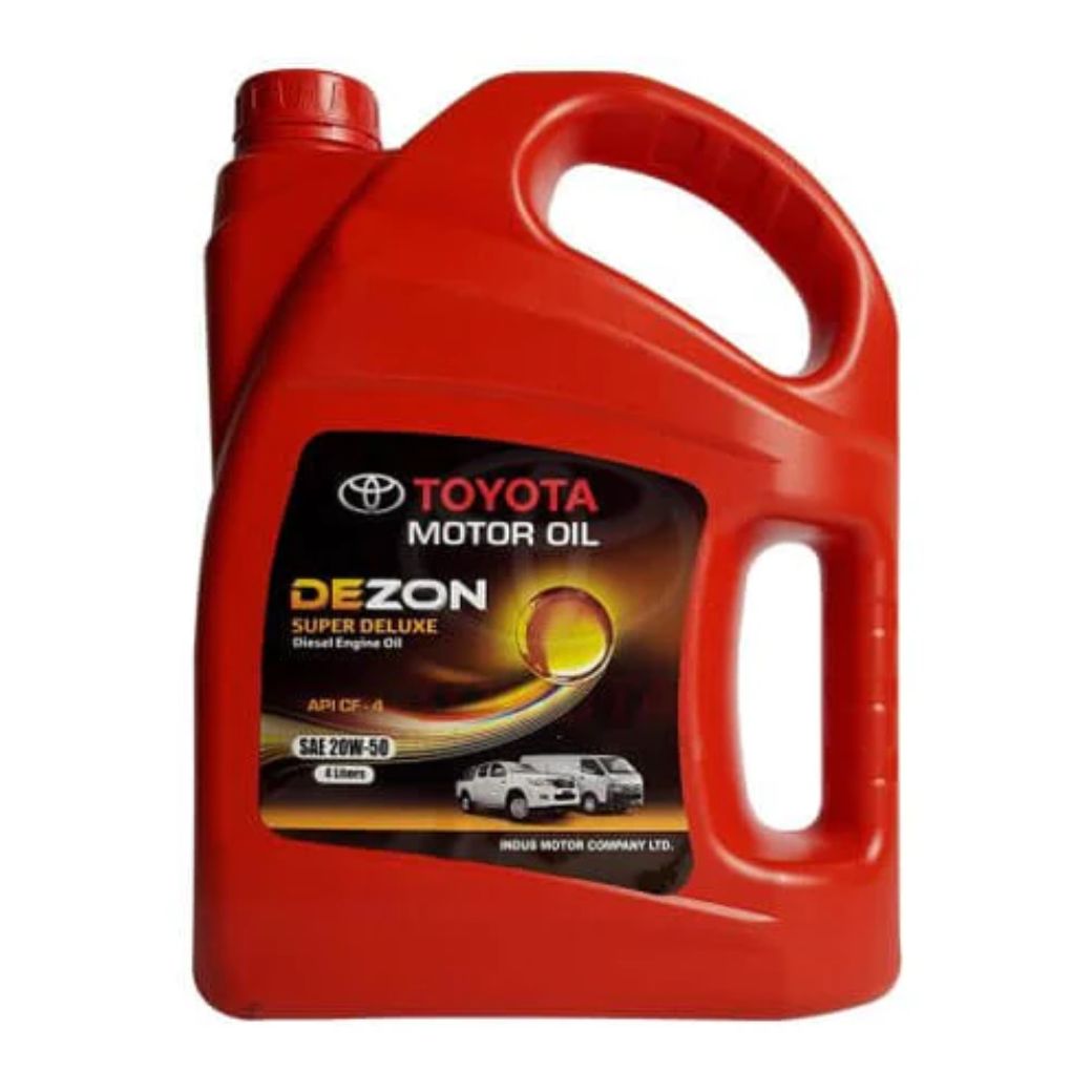 TOYOTA GENUINE 20W-50 DEZON SUPER 20W50 CF-4 DIESEL ENGINE MOTOR OIL