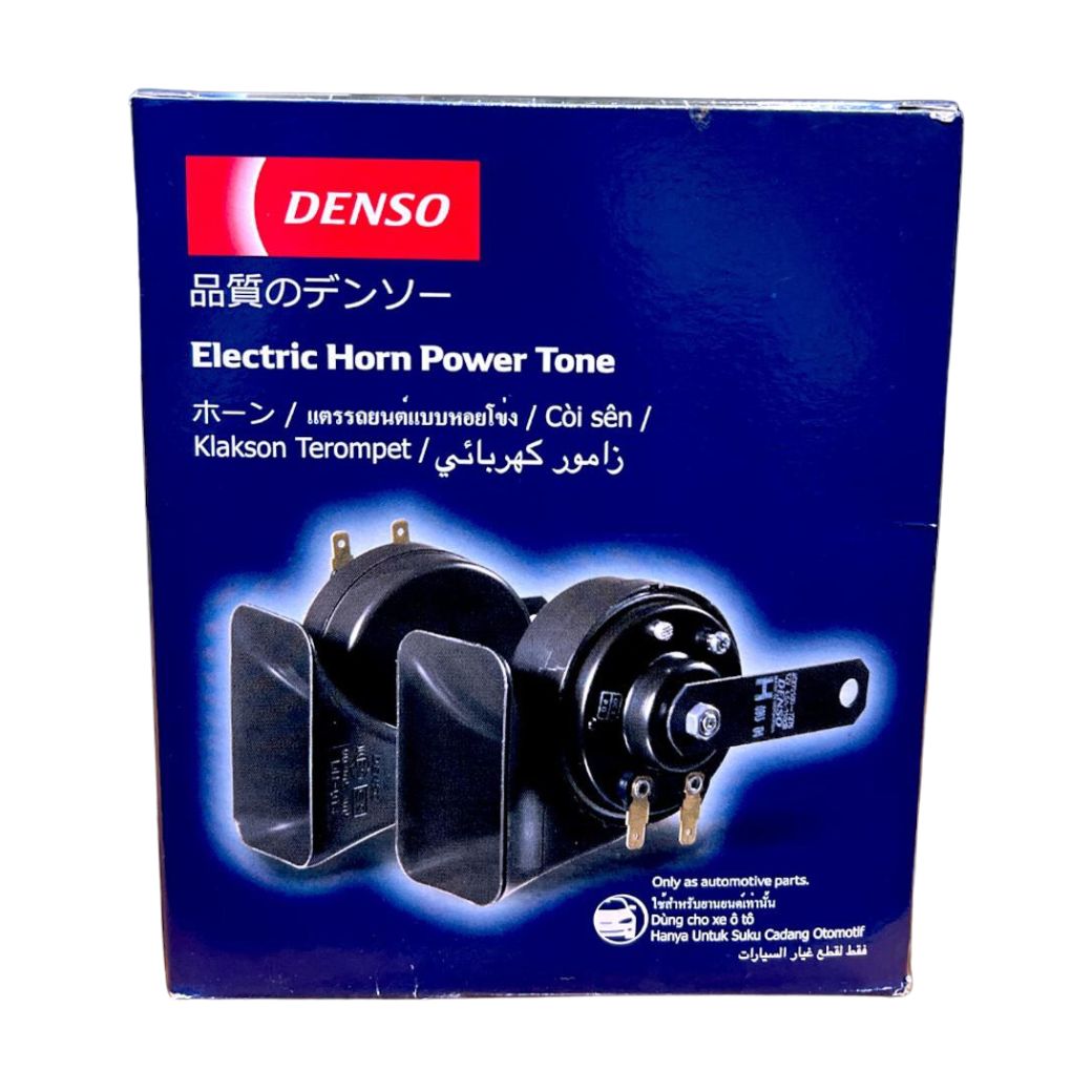 DENSO JK272000-6930 ELECTRIC HORN & POWER TONE TRUMPET 12V SET