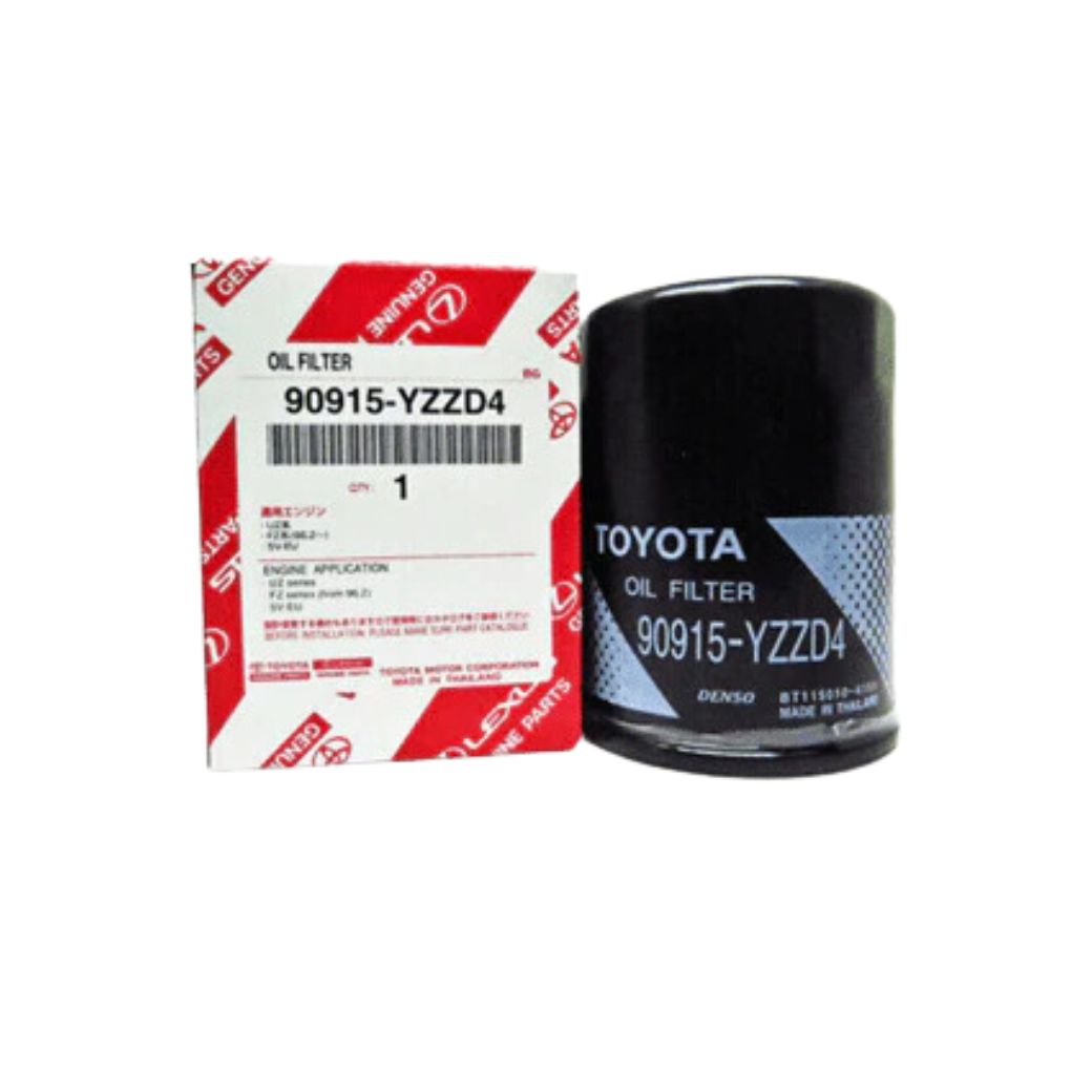 TOYOTA GENUINE OIL FILTER 90915-YZZD4 OT-10114 TOYOTA VIGO, V8, HILUX LANDCRUISER & PRADO, MARK II ON