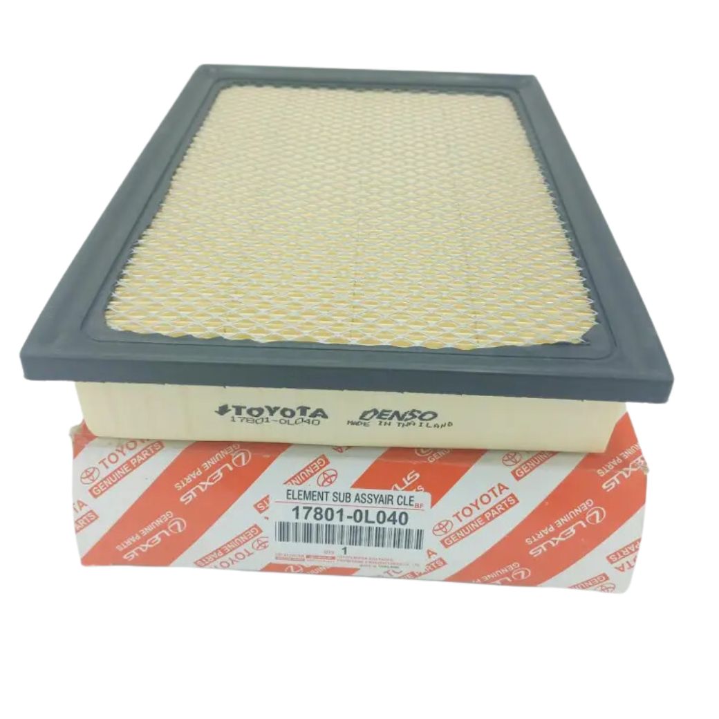 TOYOTA GENUINE AIR FILTER 17801-0L040 TOYOTA TOYOTA FORTUNAR, REVO