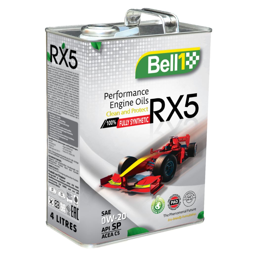 BELL1 0W-20 RX-5 PAO 0W-20 SN SN PETROL ENGINE MOTOR OIL
