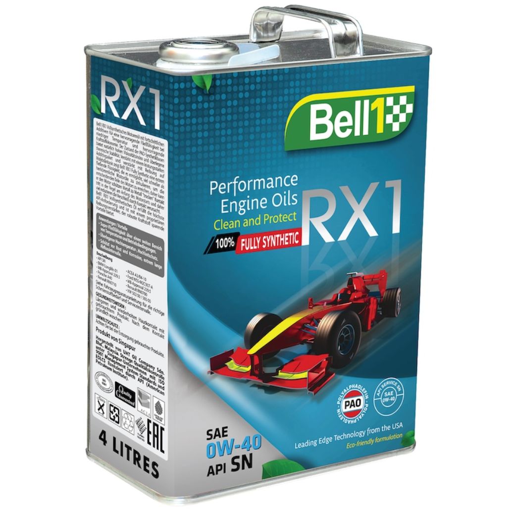 BELL1 0W-40 RX-1 (0W-40) (PAO) SN SN PETROL ENGINE MOTOR OIL