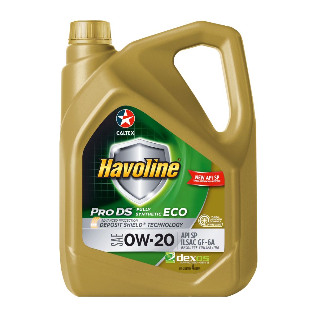 CALTEX  0W-20  Havoline ProDS Fully Synthetic LE SAE (0W-20) SP  SP  PETROL  ENGINE MOTOR OIL