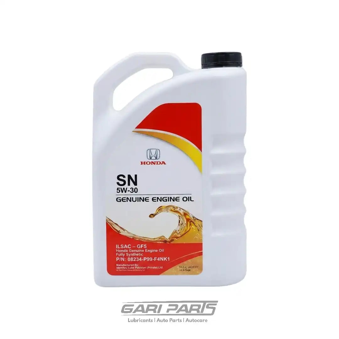 5W-30 HONDA GENUINE SYNTHETIC GF-5 API SN/SP PETROL ENGINE MOTOR OIL GENUINE BUY FROM GARIPARTS