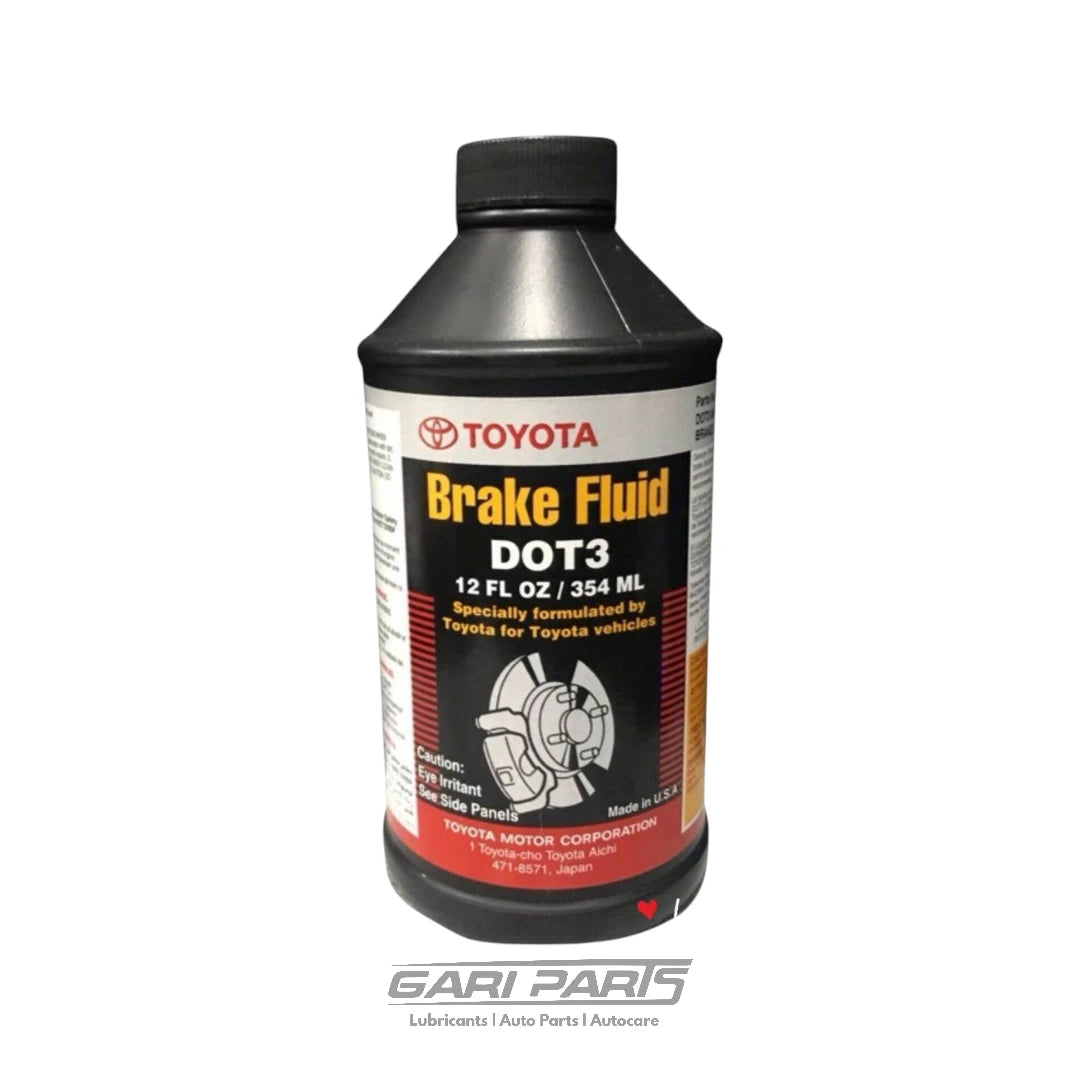 TOYOTA GENIUNE 08823-80010 / 08823-80250 / 80170 DOT-3 BRAKE OIL/FLUID DOT 3 354ML