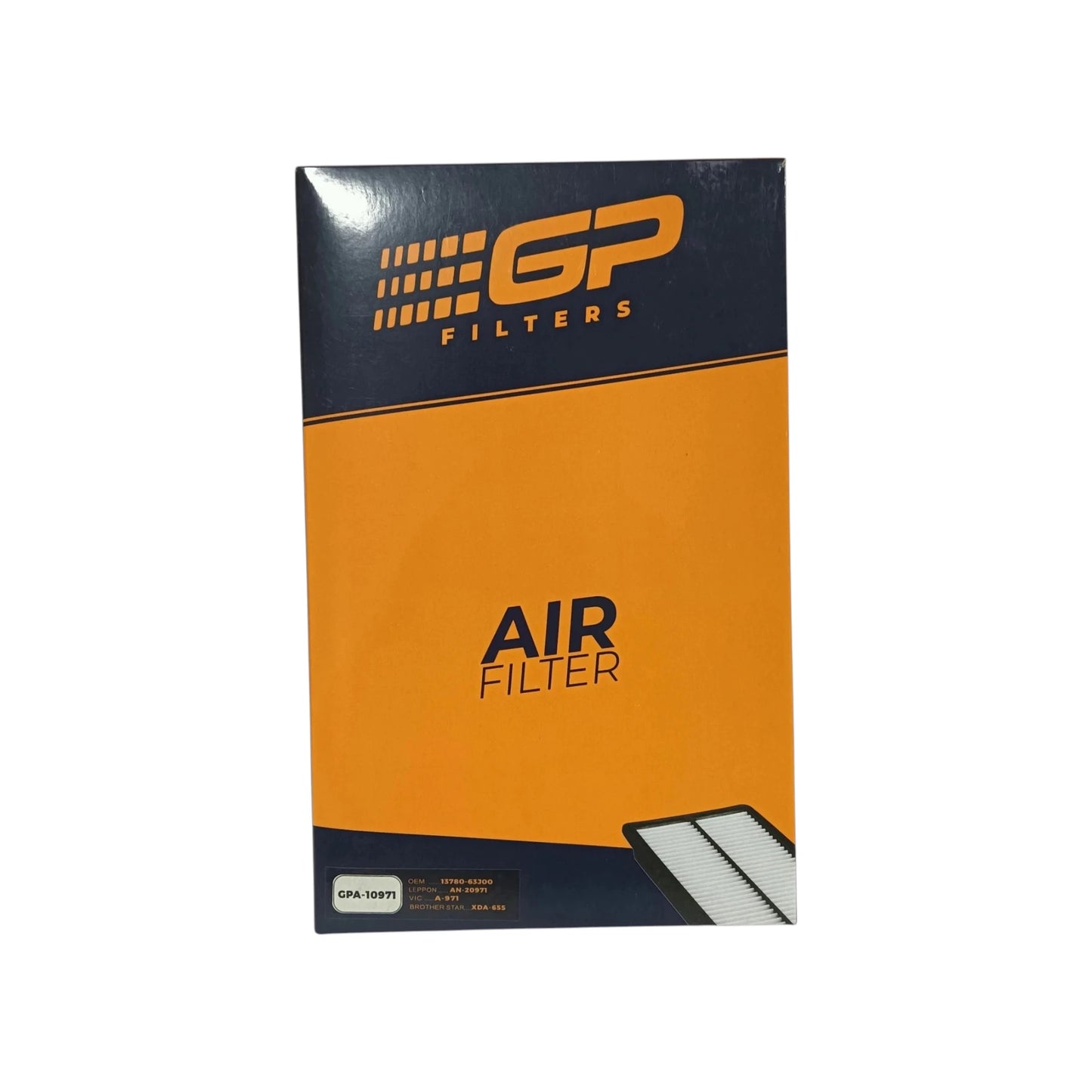 SUZUKI SWIFT  2010-2020 10~20 AIR FILTER GP BRAND (IMPORTED) 13780-63J00 GPA-10971