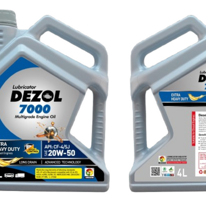 DEZOL 7000 20W-50 CF-4/SJ DIESEL ENGINE OIL
