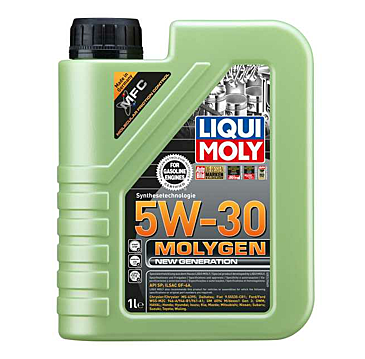 LIQUI MOLY   5W-30  MOLYGEN NEW GENERATION FULLY SYNTHETIC 5W-30  SP  PETROL  ENGINE MOTOR OIL