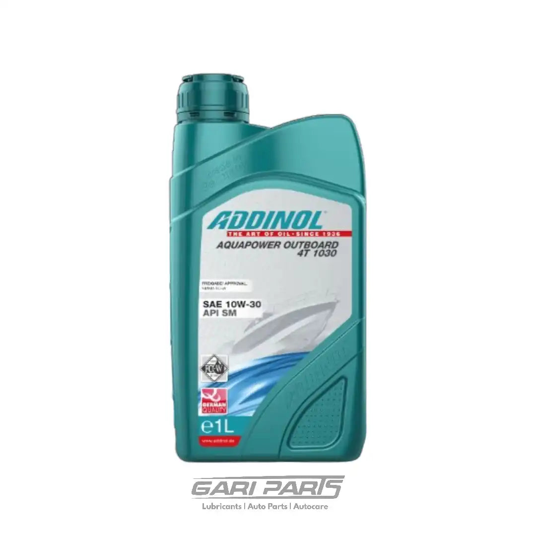 10W-30 ADDINOL Aquapower Outboard 4 T FC-W API SM OUTBOARD MARINE ENGINE MOTOR OIL GENUINE BUY FROM GARIPARTS