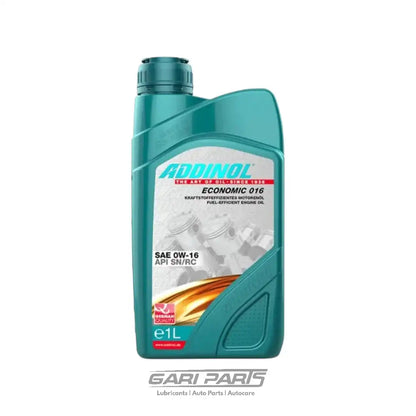 0W-16 ADDINOL Economic / RC API SP PETROL ENGINE MOTOR OIL GENUINE BUY FROM GARIPARTS