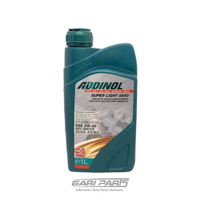 5W-40 ADDINOL Super Light ACEA A3 / B4 SN/CF API SN PETROL ENGINE MOTOR OIL GENUINE BUY FROM GARIPARTS