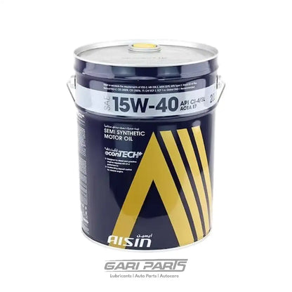 15W-40 AISIN CI-4/SL SEMI SYTHETIC MADE IN KOREA API CI-4 DIESEL ENGINE MOTOR OIL GENUINE BUY FROM GARIPARTS