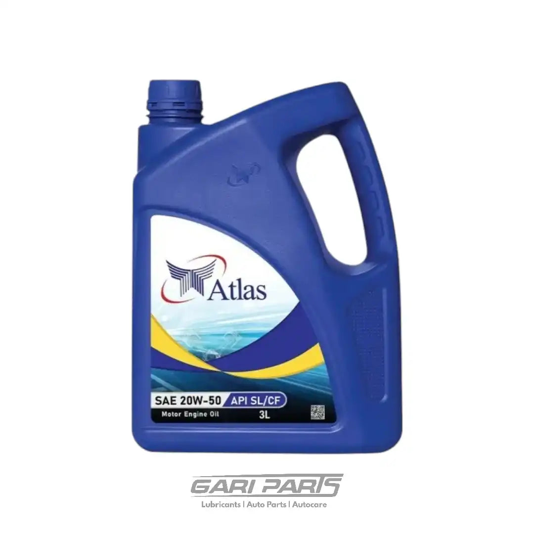 20W-50 ATLAS MOTOR ENGINE OIL SAE API SL PETROL ENGINE MOTOR OIL GENUINE BUY FROM GARIPARTS