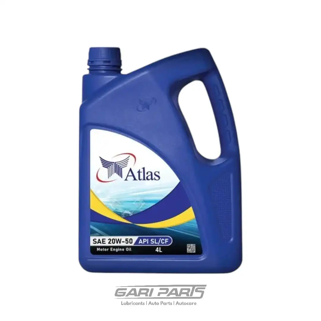 20W-50 ATLAS MOTOR ENGINE OIL SAE API SL PETROL ENGINE MOTOR OIL GENUINE BUY FROM GARIPARTS