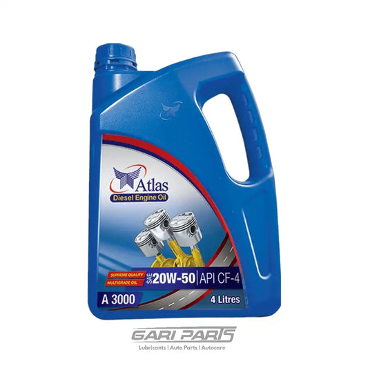 20W-50 ATLAS MOTOR ENGINE OIL SAE SILVER 400 API CF-4 DIESEL ENGINE MOTOR OIL GENUINE BUY FROM GARIPARTS